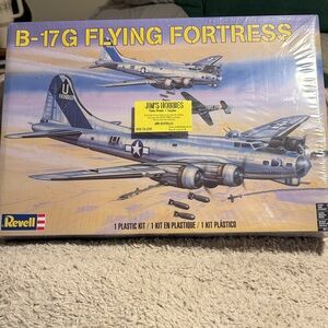 Revell B-17G Flying Fortress Model Kit - Silver